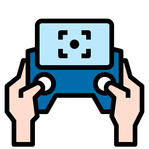 Gamepad hands game gamepad icon Gamepad hands game gamepad icon