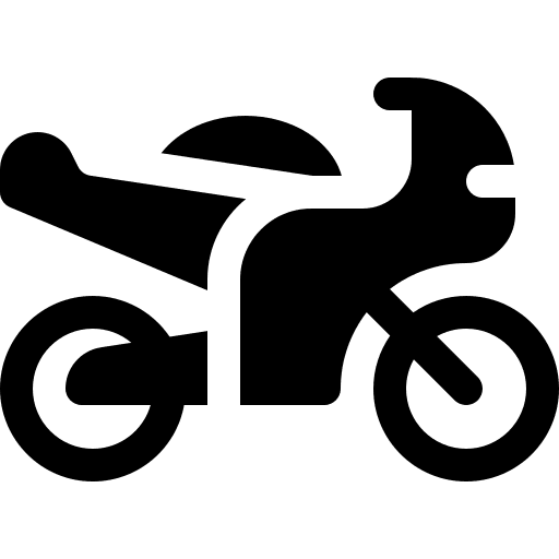 Motorbike vehicle transportation motor sports icon Motorbike vehicle transportation motor sports icon
