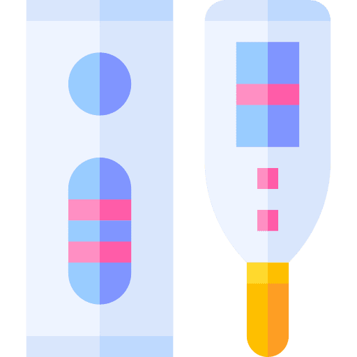 Pregnant test baby children healthcare and medical icon Pregnant test baby children healthcare and medical icon