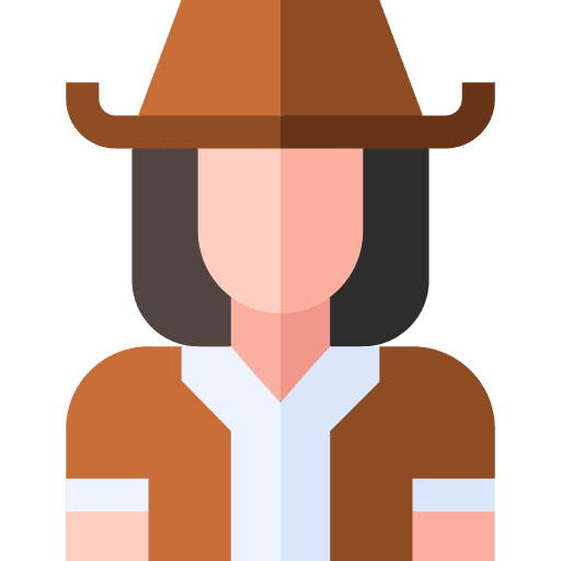 Farmer hat user occupation icon Farmer hat user occupation icon