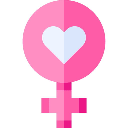Feminism female shapes and symbols woman icon Feminism female shapes and symbols woman icon