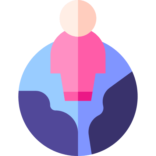 Feminism world cultures woman icon Feminism world cultures woman icon