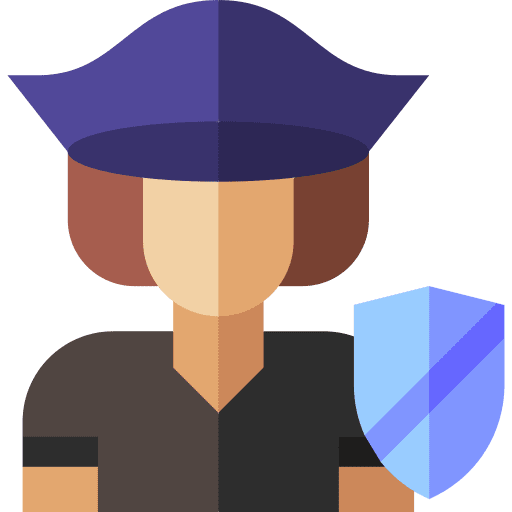 Police professions and jobs woman people icon Police professions and jobs woman people icon