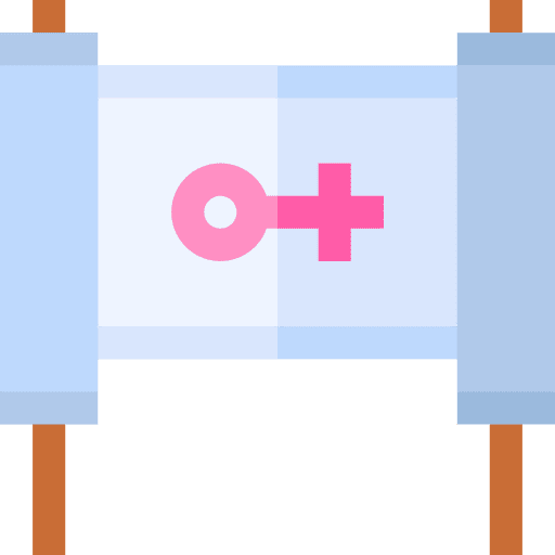 Banner symbol sign girl icon Banner symbol sign girl icon