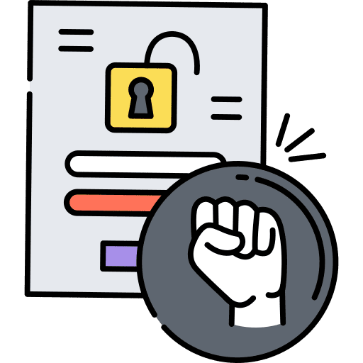 Cybercrime security scam malware icon