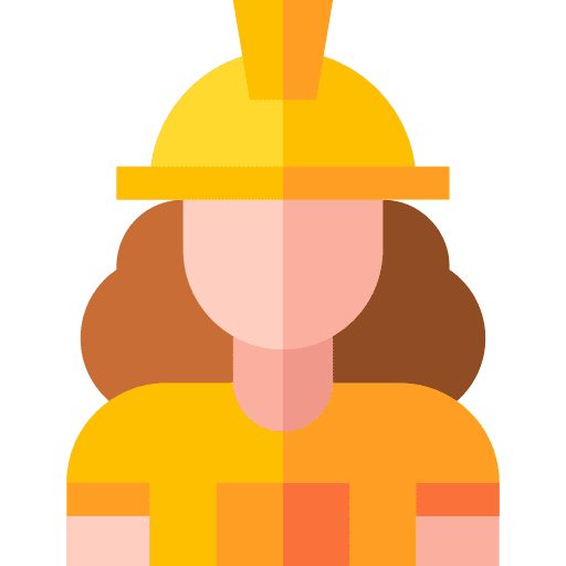 Worker brown hair curly hair avatar icon Worker brown hair curly hair avatar icon