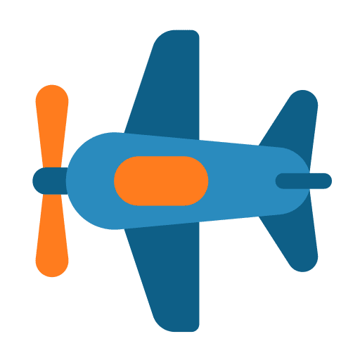 Plane plane childhood airplane icon