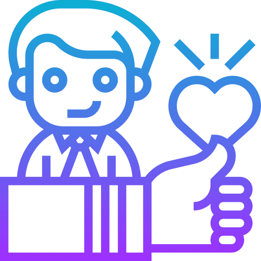 Believe man miscellaneous hand icon
