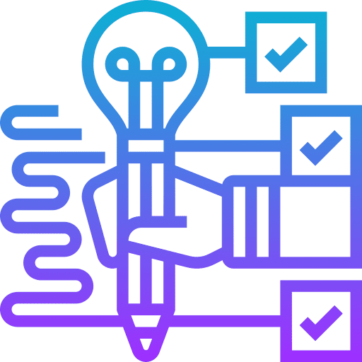 List criteria planning document icon