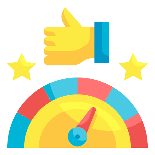 Speedometer speedometer velocity meter icon