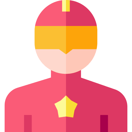 Superhero people superpower superhero icon