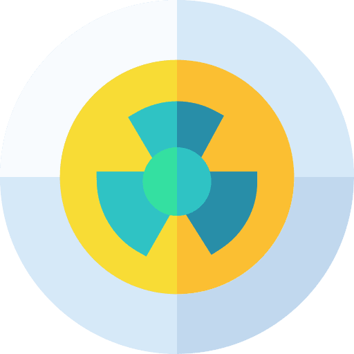 Toxic shield cultures industry icon