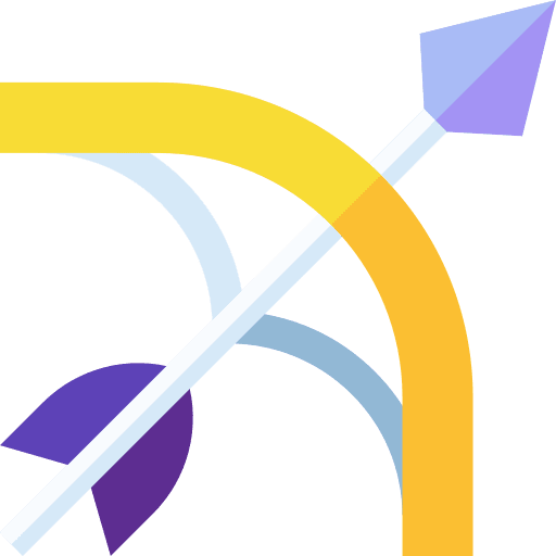 Crossbow gaming medieval weapon icon