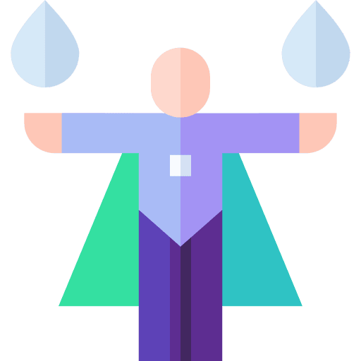 Superpower fantasy water miscellaneous icon