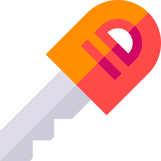 Key access security pass icon Key access security pass icon