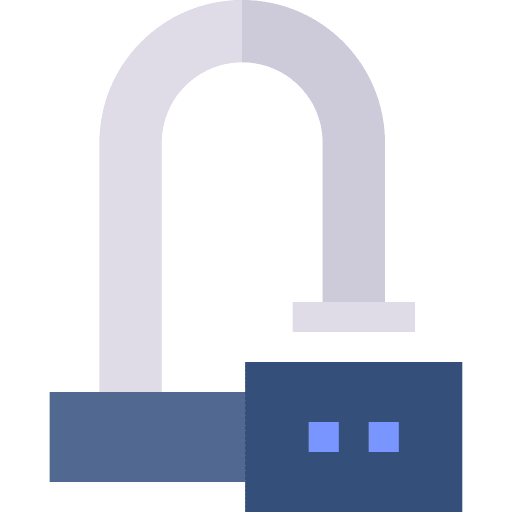Lock lock bicycle keylocks icon Lock lock bicycle keylocks icon