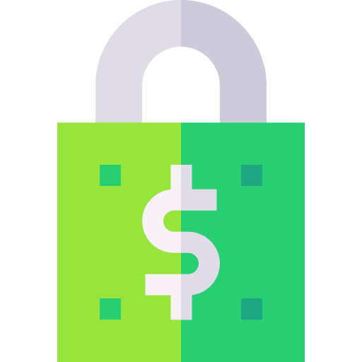 Money money commerce lock icon Money money commerce lock icon
