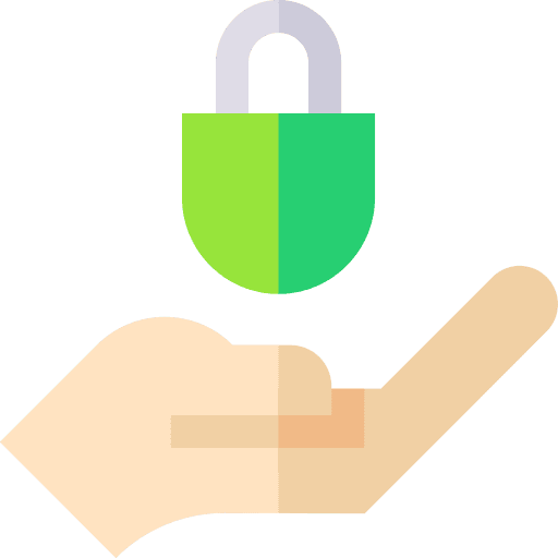 Padlock security protection safety icon Padlock security protection safety icon