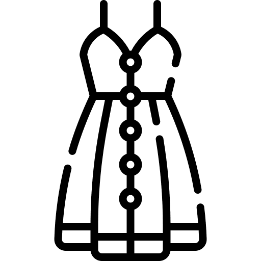 Sundress fashion clothes garment icon