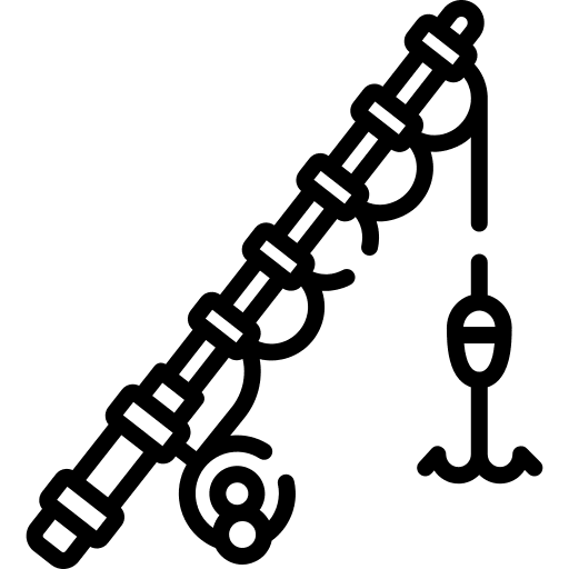 Fishing fishing rod sports and competition sport equipment icon Fishing fishing rod sports and competition sport equipment icon