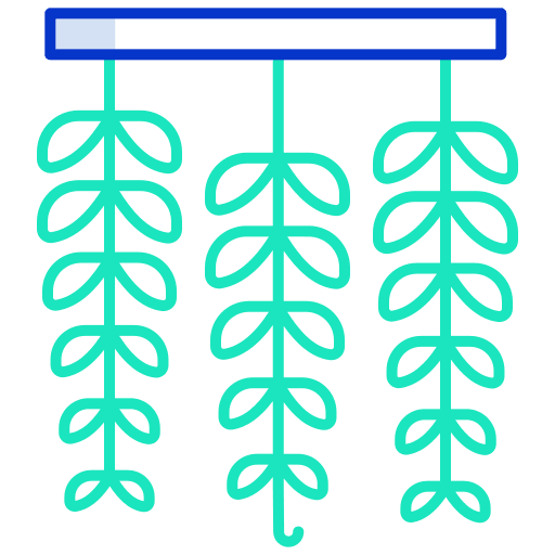 Plant indoor plants green string icon