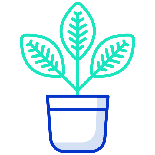 Croton home pot indoor plants icon Croton home pot indoor plants icon