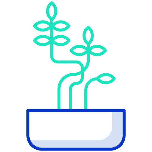 Plant farming and gardening home plant icon Plant farming and gardening home plant icon