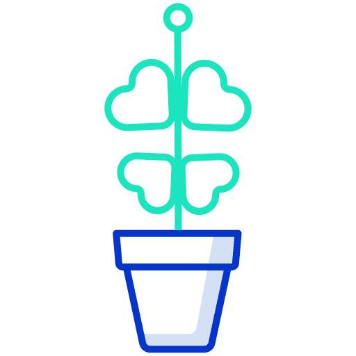 Plant home plant botanical icon Plant home plant botanical icon
