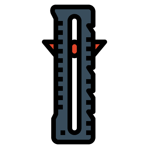 Sewing tool ruler measuring construction and tools icon Sewing tool ruler measuring construction and tools icon