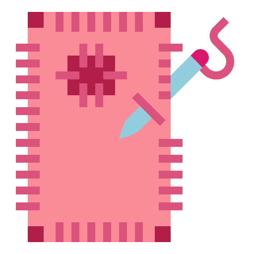 Patch patch fabric cloth icon