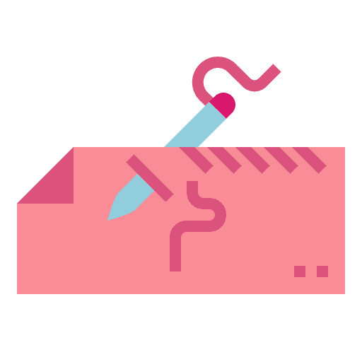 Stitching dress dressmaker stitching icon