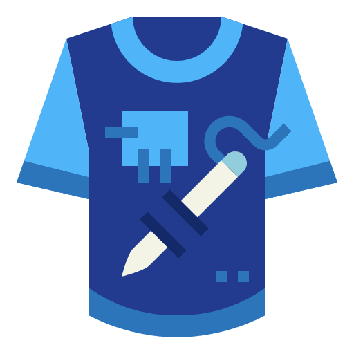 T shirt sewing handcraft patch icon T shirt sewing handcraft patch icon