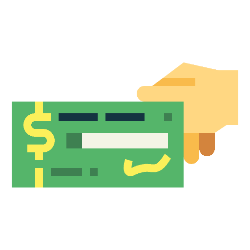 Bank check business business and finance bank check icon