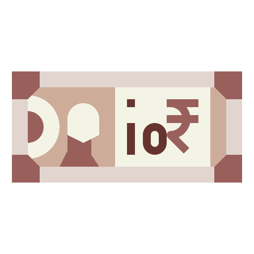 Rupee business business and finance money icon Rupee business business and finance money icon