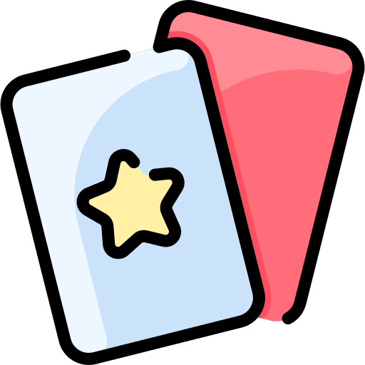 Cards cards star gaming icon