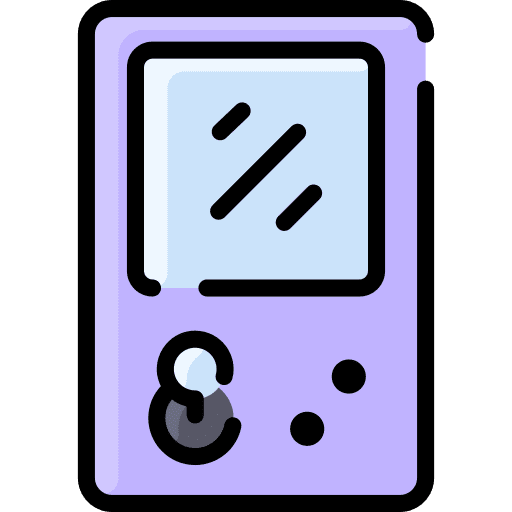 Game console gaming electronics retro icon Game console gaming electronics retro icon