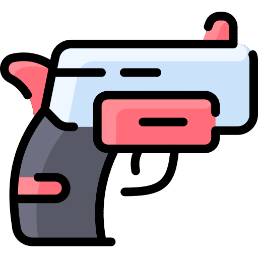Pistol weapons gun miscellaneous icon Pistol weapons gun miscellaneous icon