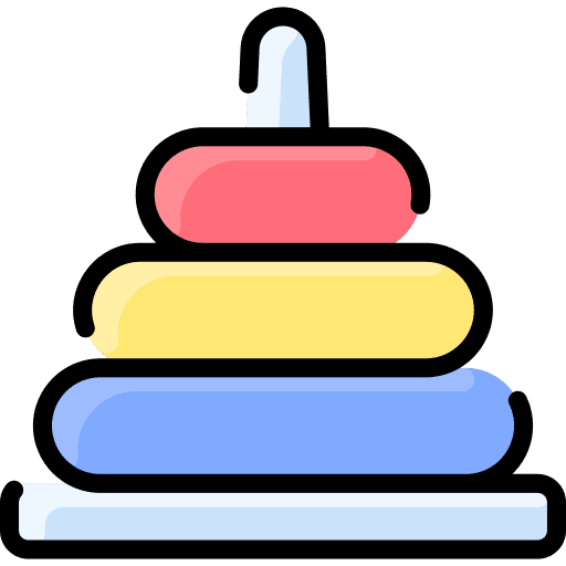 Pyramid kid and baby game pyramid icon Pyramid kid and baby game pyramid icon