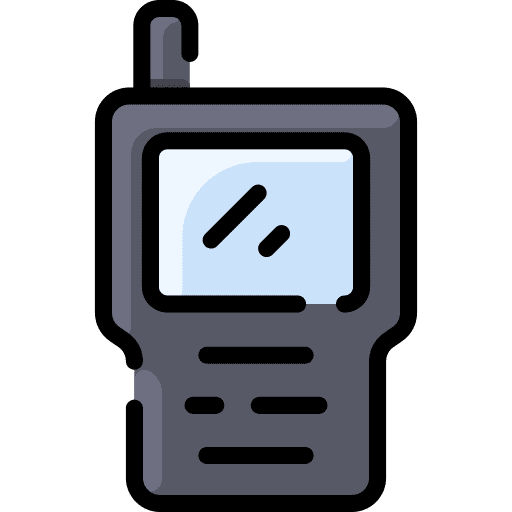 Walkie talkie toy electronics kid and baby icon Walkie talkie toy electronics kid and baby icon