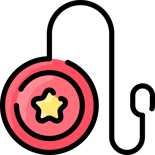 Yoyo kid and baby fun childhood icon Yoyo kid and baby fun childhood icon