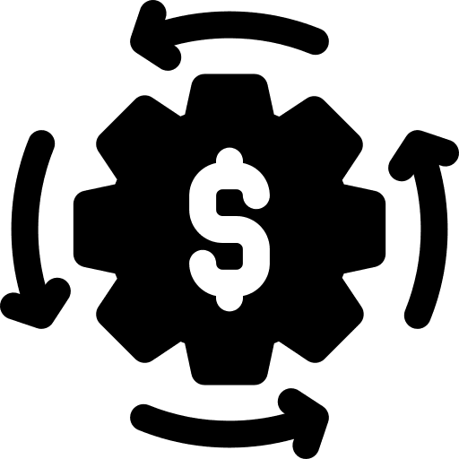 Finance management finance business icon Finance management finance business icon