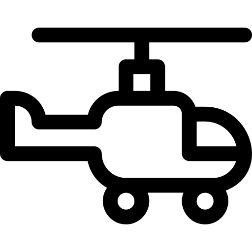 Helicopter helicopter security transportation icon Helicopter helicopter security transportation icon