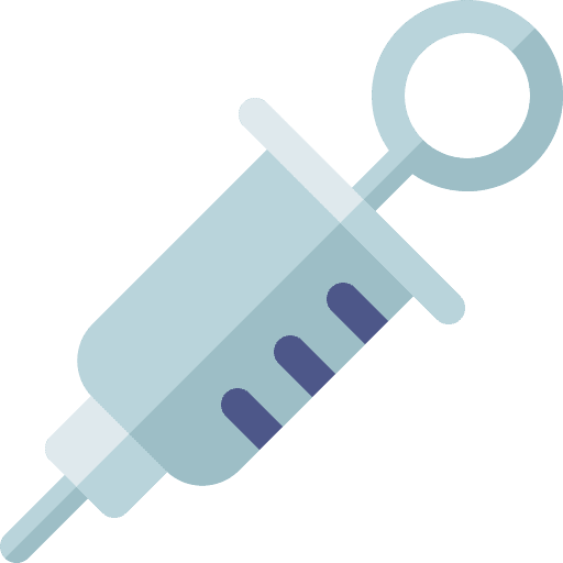 Anesthesia doctor syringe dentist icon Anesthesia doctor syringe dentist icon
