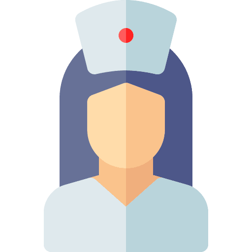 Nurse people woman medical assistance icon Nurse people woman medical assistance icon