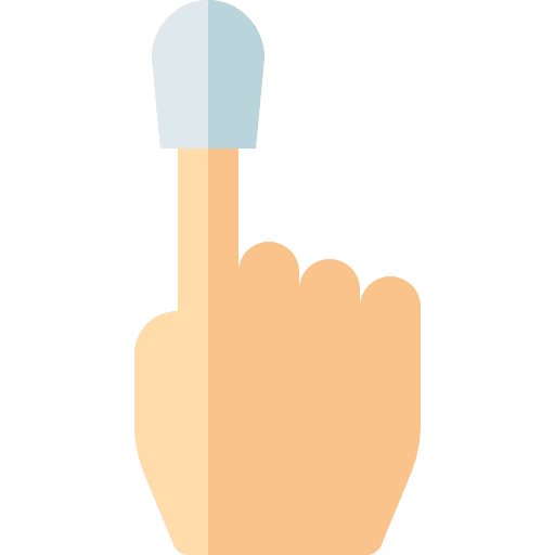 Toothbrush healthcare tooth finger icon Toothbrush healthcare tooth finger icon