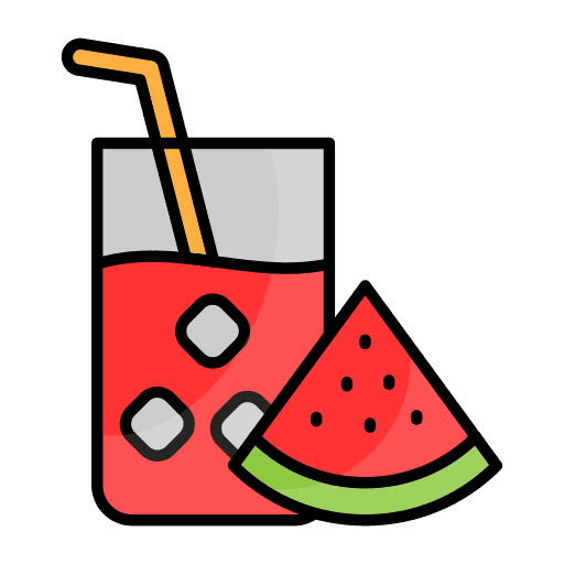 Juice fresh food food and restaurant icon