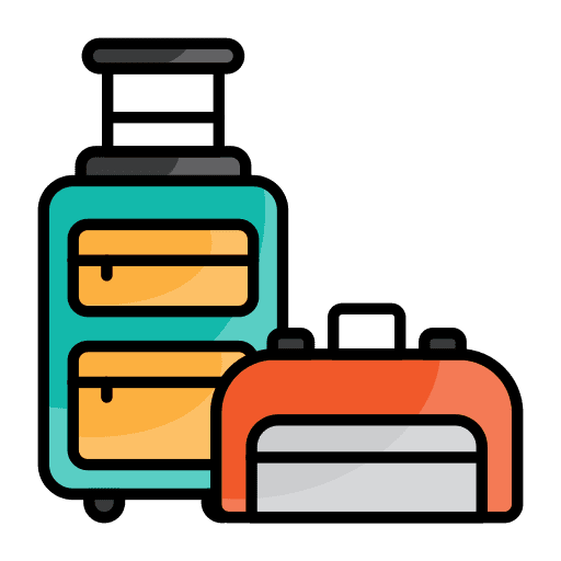 Luggage luggage holidays travel icon Luggage luggage holidays travel icon