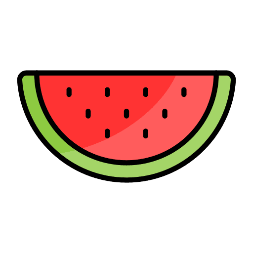 Watermelon vegetarian fruit vegan icon Watermelon vegetarian fruit vegan icon