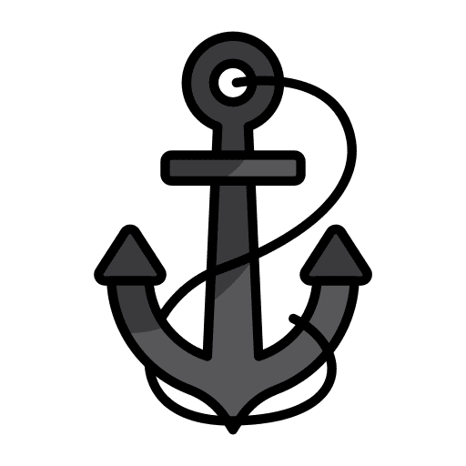 Anchor tool sailing anchor icon Anchor tool sailing anchor icon
