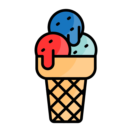 Scoops food and restaurant summer scoops icon Scoops food and restaurant summer scoops icon